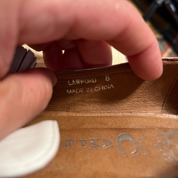 SOLD! Jeffrey Campbell -- Lawford white tassel loafers - Picture 7 of 10